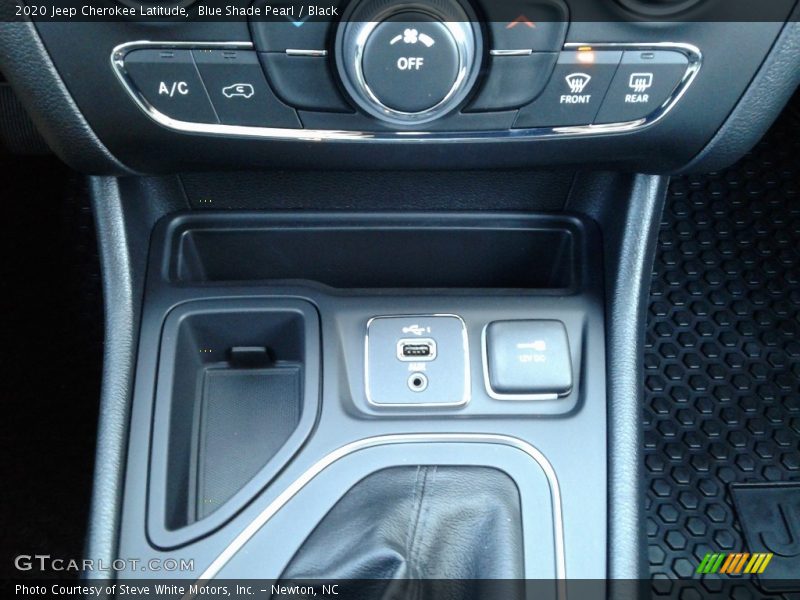 Blue Shade Pearl / Black 2020 Jeep Cherokee Latitude