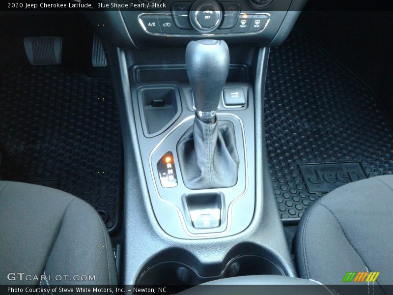 Blue Shade Pearl / Black 2020 Jeep Cherokee Latitude