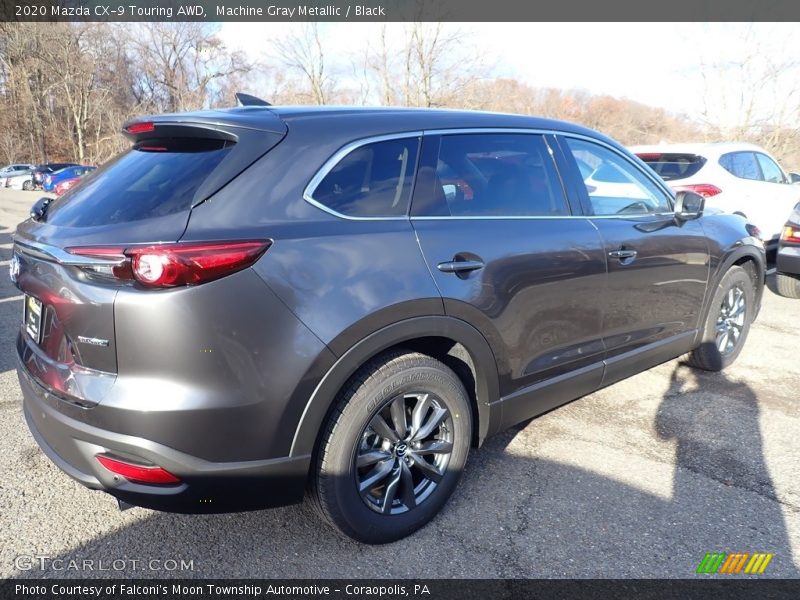 Machine Gray Metallic / Black 2020 Mazda CX-9 Touring AWD