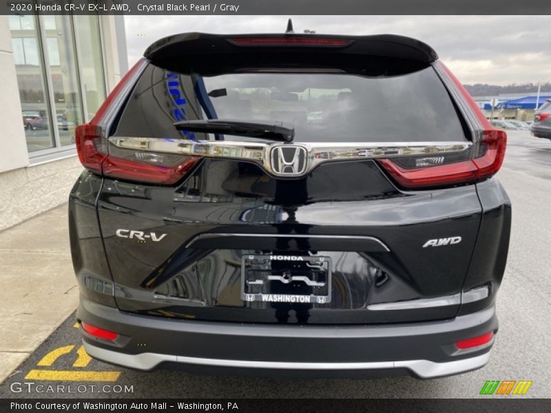 Crystal Black Pearl / Gray 2020 Honda CR-V EX-L AWD