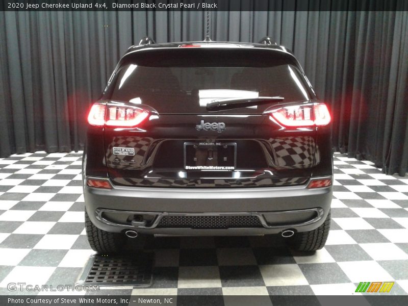 Diamond Black Crystal Pearl / Black 2020 Jeep Cherokee Upland 4x4