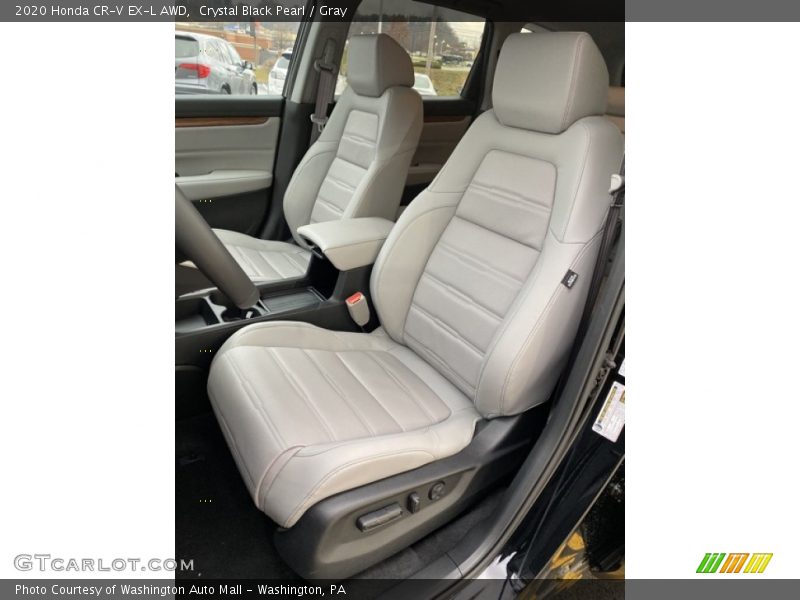 Crystal Black Pearl / Gray 2020 Honda CR-V EX-L AWD