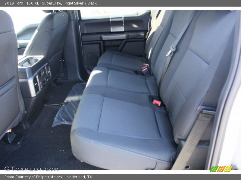 Ingot Silver / Black 2019 Ford F150 XLT SuperCrew