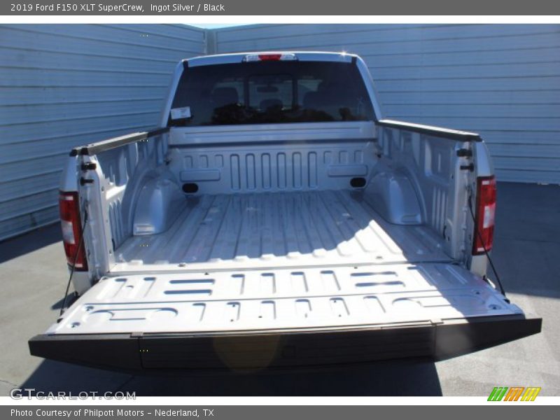 Ingot Silver / Black 2019 Ford F150 XLT SuperCrew