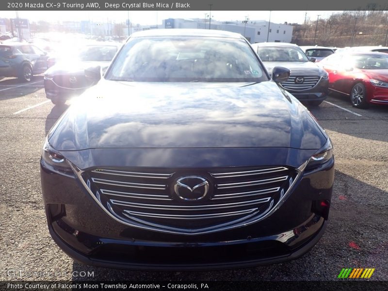 Deep Crystal Blue Mica / Black 2020 Mazda CX-9 Touring AWD