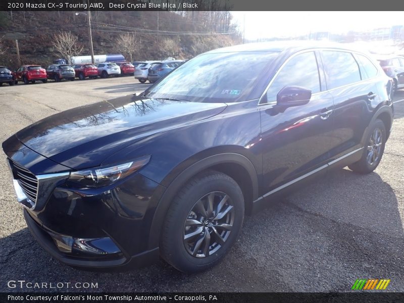 Deep Crystal Blue Mica / Black 2020 Mazda CX-9 Touring AWD