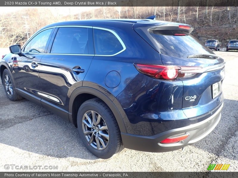 Deep Crystal Blue Mica / Black 2020 Mazda CX-9 Touring AWD