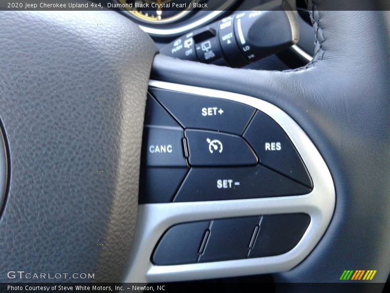 Diamond Black Crystal Pearl / Black 2020 Jeep Cherokee Upland 4x4