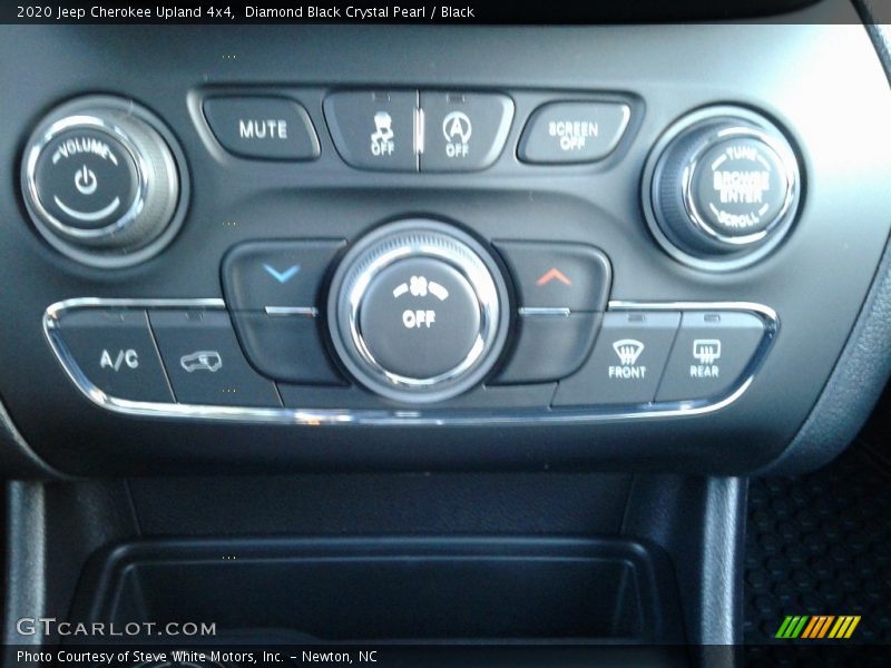 Diamond Black Crystal Pearl / Black 2020 Jeep Cherokee Upland 4x4