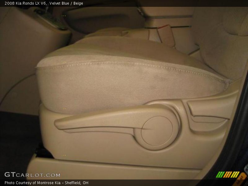 Velvet Blue / Beige 2008 Kia Rondo LX V6