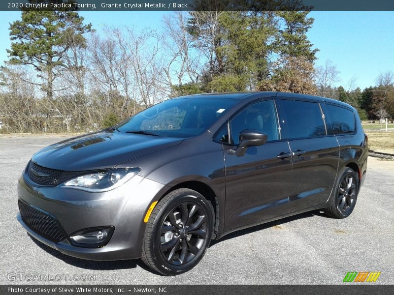 Granite Crystal Metallic / Black 2020 Chrysler Pacifica Touring