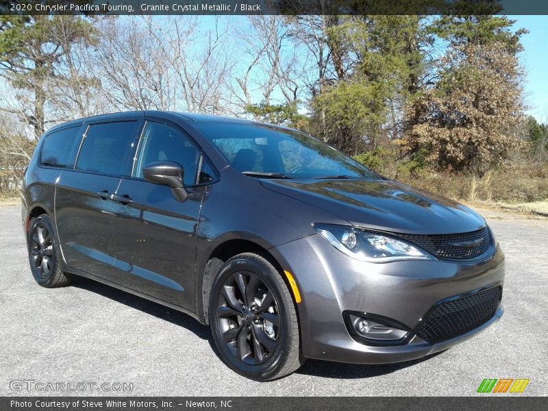 Granite Crystal Metallic / Black 2020 Chrysler Pacifica Touring