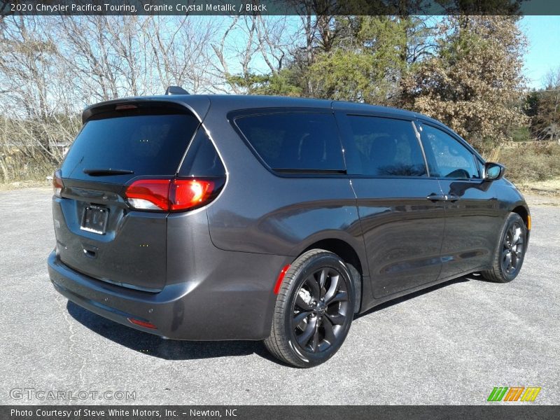 Granite Crystal Metallic / Black 2020 Chrysler Pacifica Touring
