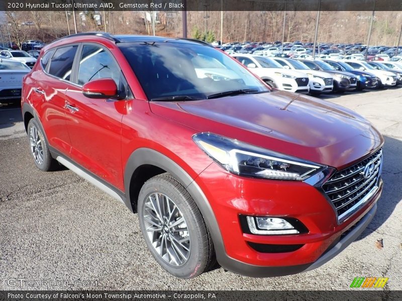 Gemstone Red / Black 2020 Hyundai Tucson Ultimate AWD