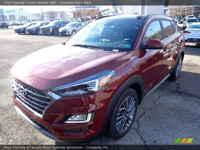 Gemstone Red / Black 2020 Hyundai Tucson Ultimate AWD