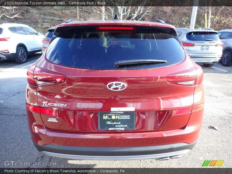 Gemstone Red / Black 2020 Hyundai Tucson Ultimate AWD
