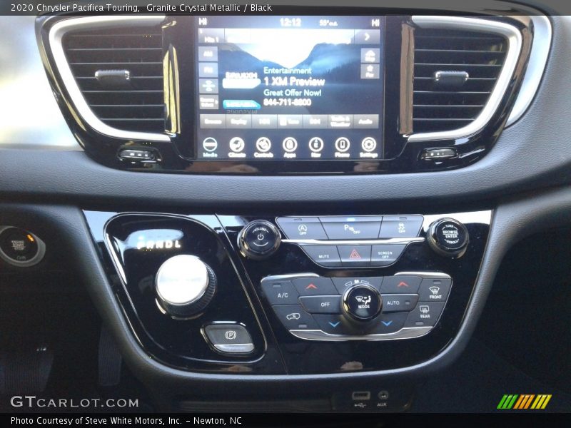 Granite Crystal Metallic / Black 2020 Chrysler Pacifica Touring