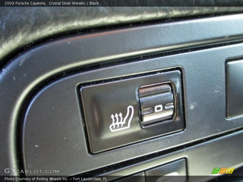 Crystal Silver Metallic / Black 2009 Porsche Cayenne