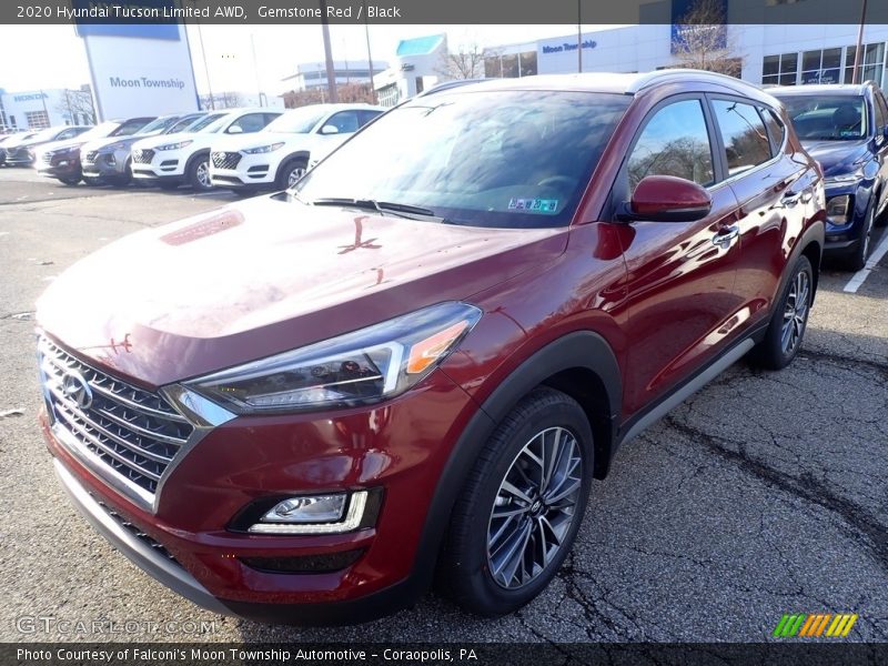 Gemstone Red / Black 2020 Hyundai Tucson Limited AWD