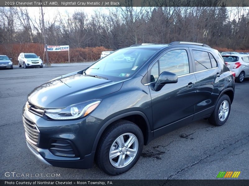 Nightfall Gray Metallic / Jet Black 2019 Chevrolet Trax LT AWD