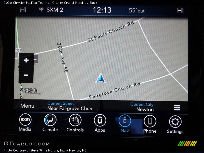 Granite Crystal Metallic / Black 2020 Chrysler Pacifica Touring