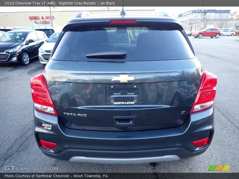 Nightfall Gray Metallic / Jet Black 2019 Chevrolet Trax LT AWD