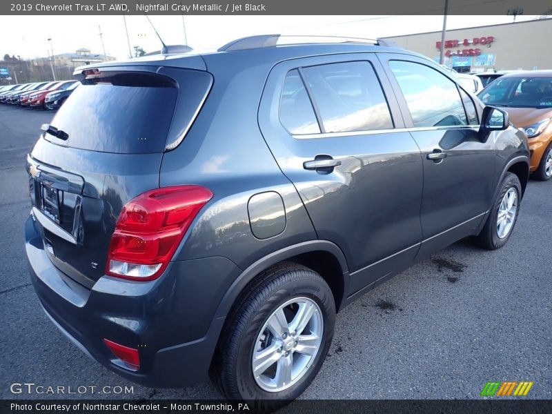 Nightfall Gray Metallic / Jet Black 2019 Chevrolet Trax LT AWD