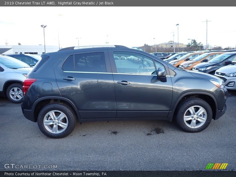Nightfall Gray Metallic / Jet Black 2019 Chevrolet Trax LT AWD