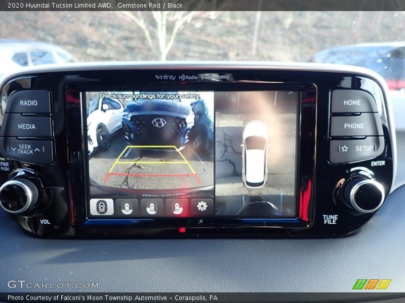 Gemstone Red / Black 2020 Hyundai Tucson Limited AWD