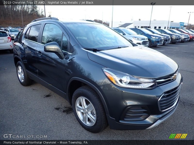 Nightfall Gray Metallic / Jet Black 2019 Chevrolet Trax LT AWD