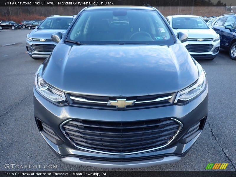 Nightfall Gray Metallic / Jet Black 2019 Chevrolet Trax LT AWD