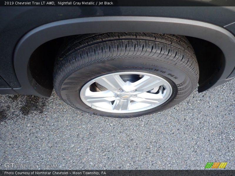 Nightfall Gray Metallic / Jet Black 2019 Chevrolet Trax LT AWD