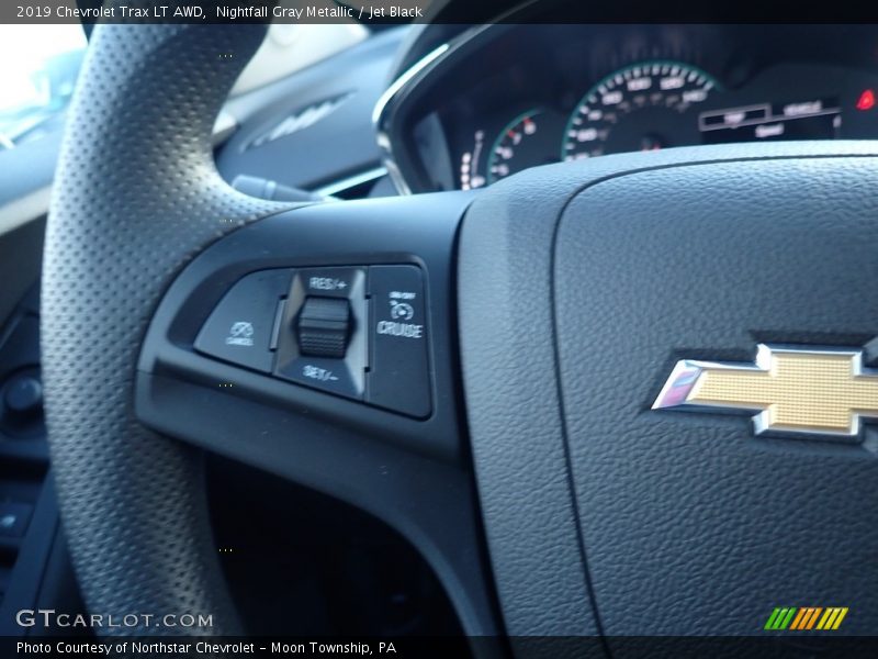 Nightfall Gray Metallic / Jet Black 2019 Chevrolet Trax LT AWD