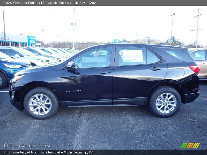 Mosaic Black Metallic / Ash Gray 2020 Chevrolet Equinox LS
