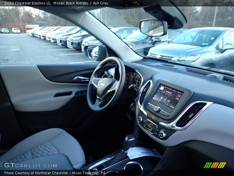 Mosaic Black Metallic / Ash Gray 2020 Chevrolet Equinox LS