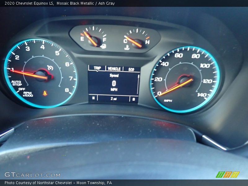 Mosaic Black Metallic / Ash Gray 2020 Chevrolet Equinox LS