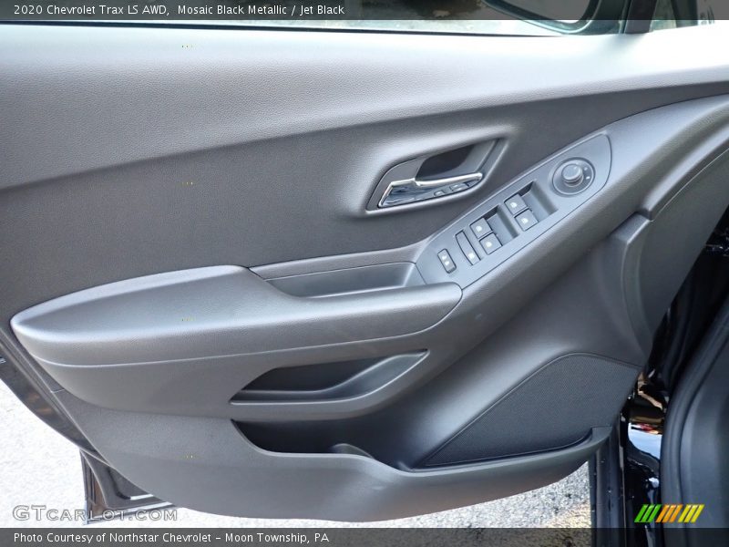 Mosaic Black Metallic / Jet Black 2020 Chevrolet Trax LS AWD
