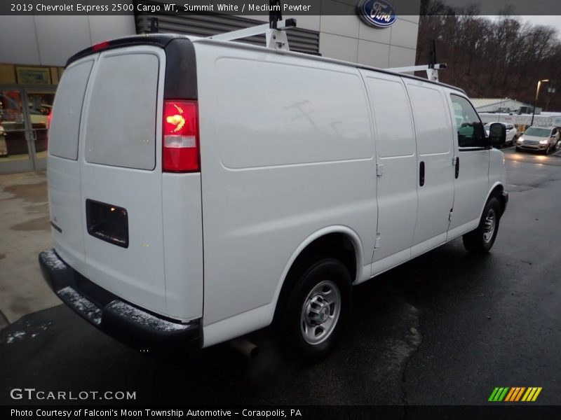 Summit White / Medium Pewter 2019 Chevrolet Express 2500 Cargo WT