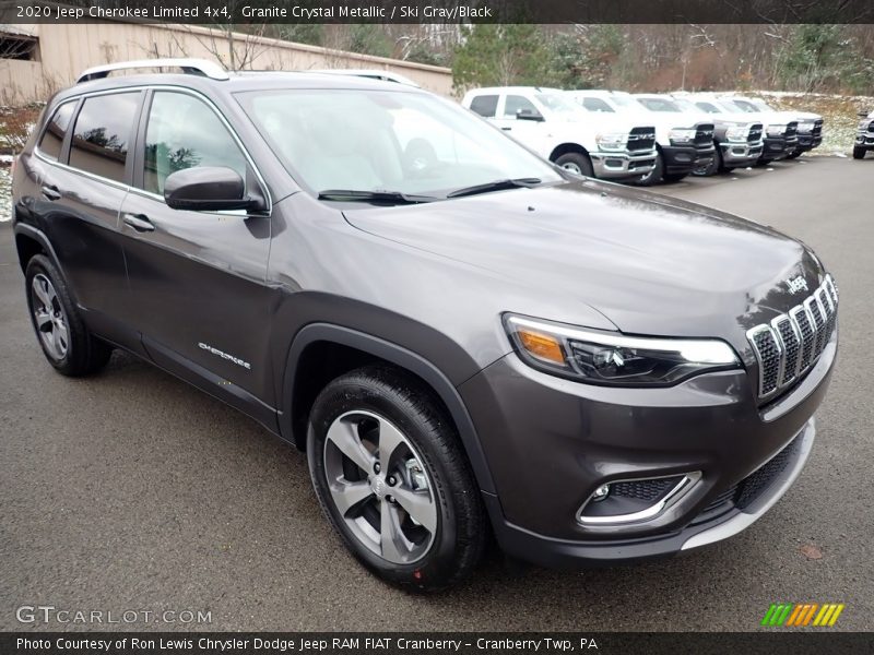 Granite Crystal Metallic / Ski Gray/Black 2020 Jeep Cherokee Limited 4x4