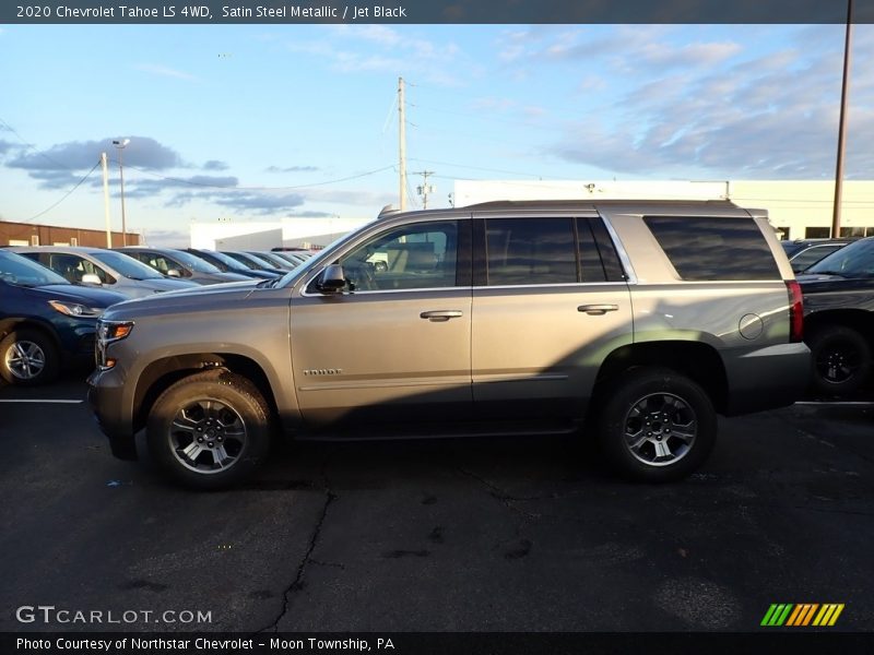 Satin Steel Metallic / Jet Black 2020 Chevrolet Tahoe LS 4WD