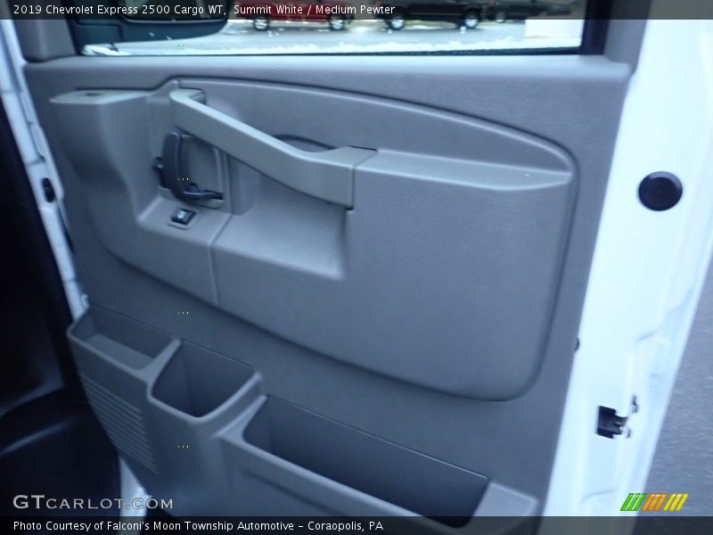 Summit White / Medium Pewter 2019 Chevrolet Express 2500 Cargo WT