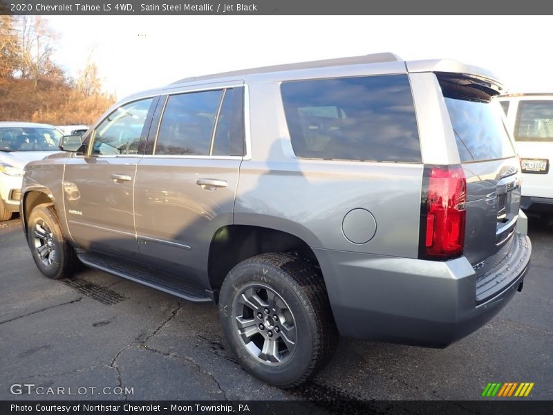 Satin Steel Metallic / Jet Black 2020 Chevrolet Tahoe LS 4WD