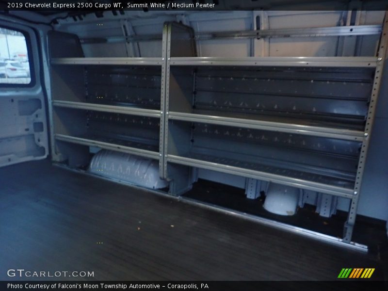 Summit White / Medium Pewter 2019 Chevrolet Express 2500 Cargo WT
