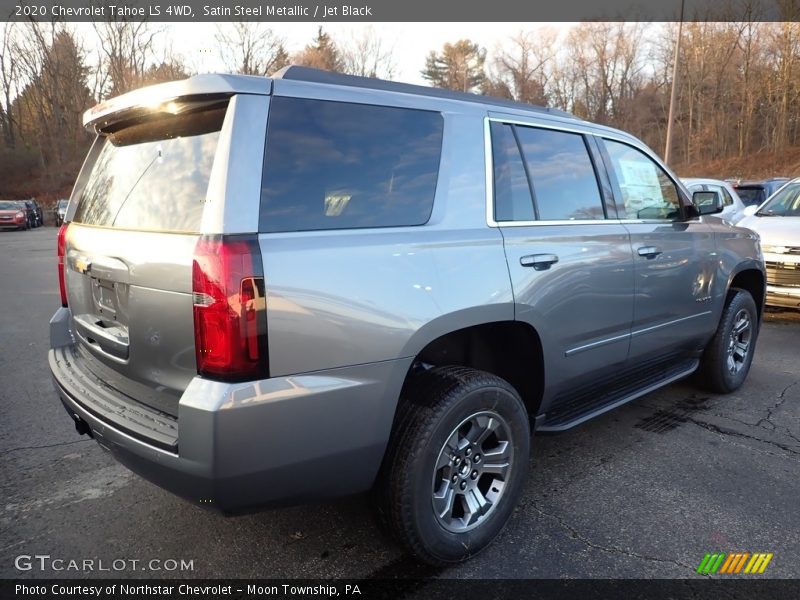 Satin Steel Metallic / Jet Black 2020 Chevrolet Tahoe LS 4WD