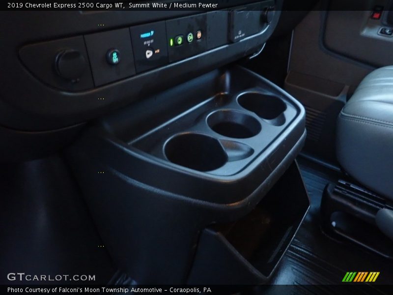 Summit White / Medium Pewter 2019 Chevrolet Express 2500 Cargo WT