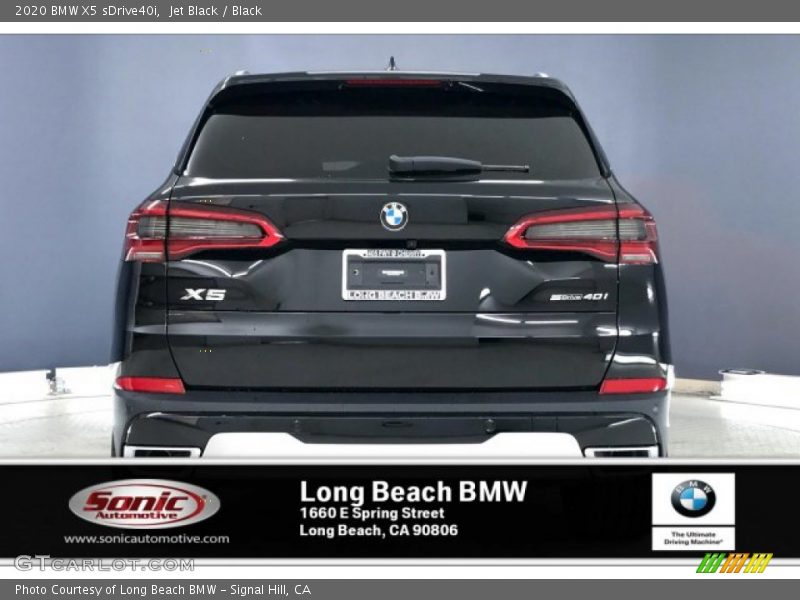 Jet Black / Black 2020 BMW X5 sDrive40i