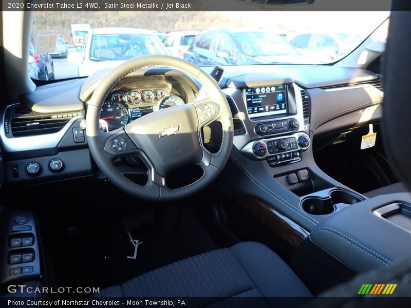 Satin Steel Metallic / Jet Black 2020 Chevrolet Tahoe LS 4WD
