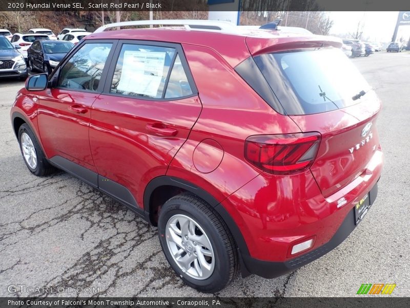 Scarlet Red Pearl / Black 2020 Hyundai Venue SEL
