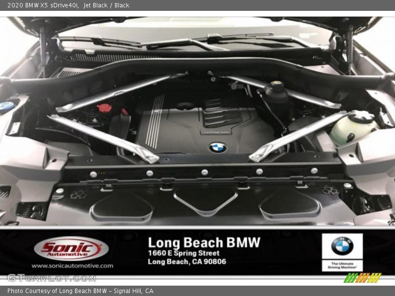 Jet Black / Black 2020 BMW X5 sDrive40i