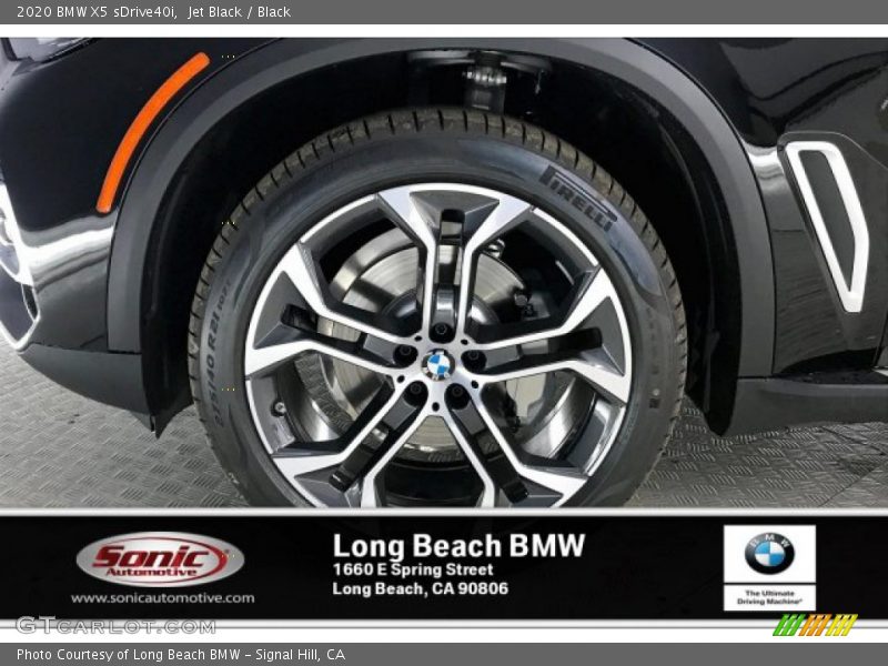 Jet Black / Black 2020 BMW X5 sDrive40i